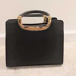 Black handbag